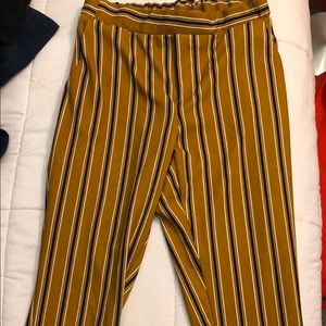 Cuffed, stylish, high waisted pants